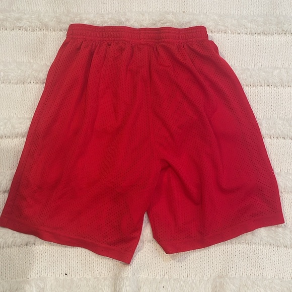 Sport Tek athletic shorts youth XL Gildan 100% cotton short sleeve gold T-shirt - Picture 8 of 9